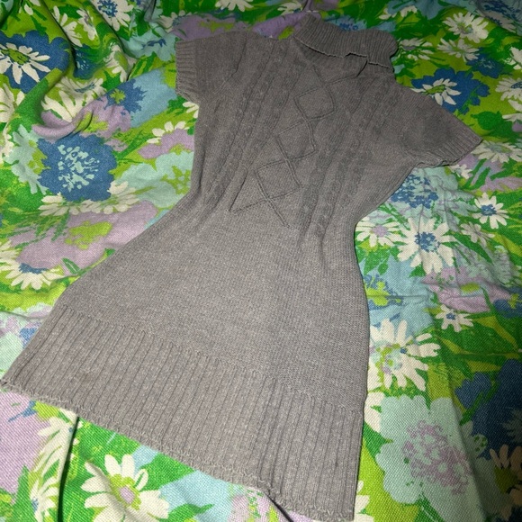 Turtleneck Sweater Dress Micro Mini or Tunic - Picture 1 of 8